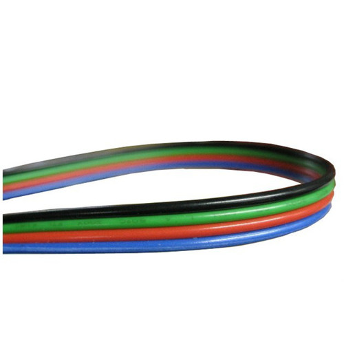 Kabel pro led pásky RGB 4x0,3 - plochý