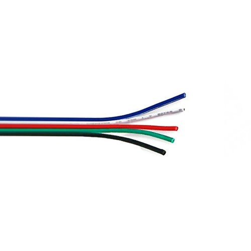 Kabel pro led pásky RGBW 5x0,3 - plochý