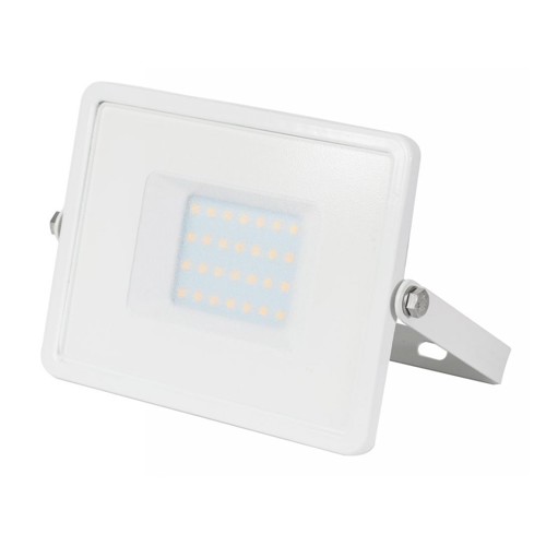 Bílý LED reflektor 30W Premium - teplá bílá