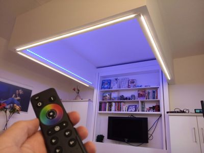 Osvětlení obývacího pokoje