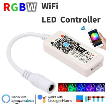 Ovladač pro led pásek RGB - WiFi + ovladač IR