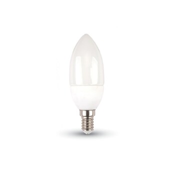 LED žárovka E14 5,5W - teplá bílá