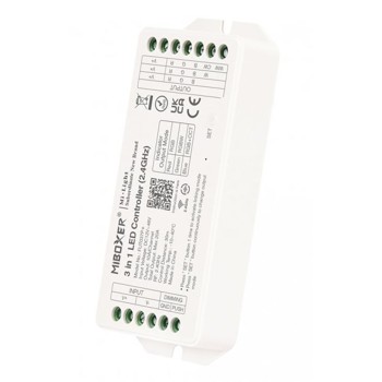 Mi-Light MiBoxer RF Přijímač 20A 3v1 pro RGB, RGBW, RGB+CCT LED pásky