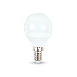 LED žárovka E27 5,5W - studená bílá