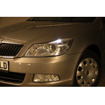 Autožárovka T10 1x 5050-SMD-čipy bílá
