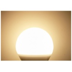 LED žárovka E27 5,5W - teplá bílá