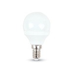 LED žárovka E14 5,5W - teplá bílá