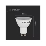 LED žárovka GU10 5W - denní bílá