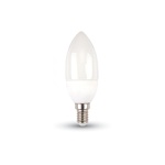 LED žárovka E14 5,5W - teplá bílá
