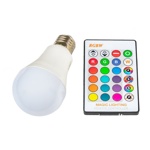 LED žárovka E27 5W RGBW - studená bílá