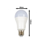LED žárovka E27 5W RGBW - studená bílá