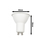 LED žárovka GU10 5W RGBW - teplá bílá