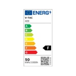 Bílý LED reflektor 50W Premium - teplá bílá