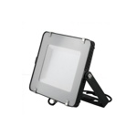 Černý LED reflektor 150W Premium - denní bílá