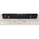 Černý LED reflektor 150W Premium - denní bílá