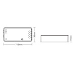 Mi-Light MiBoxer RF Přijímač 3v1 pro RGB, RGBW, RGB+CCT LED pásky