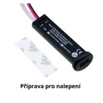 Spínač skříňový 2v1 černý